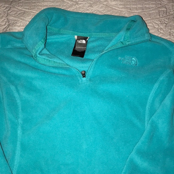 North face fleece quarter zip long sleeved - Picture 2 of 2